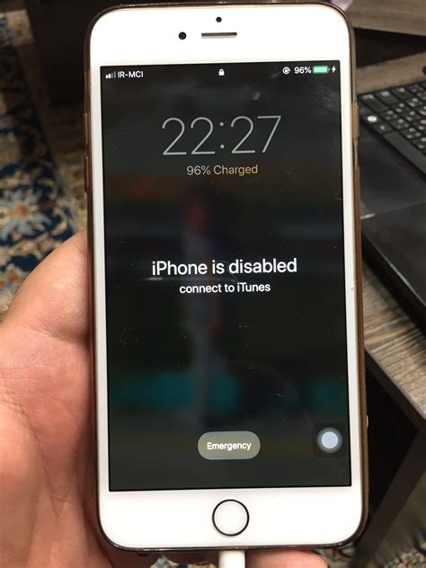 How do you activate a disabled iPhone?